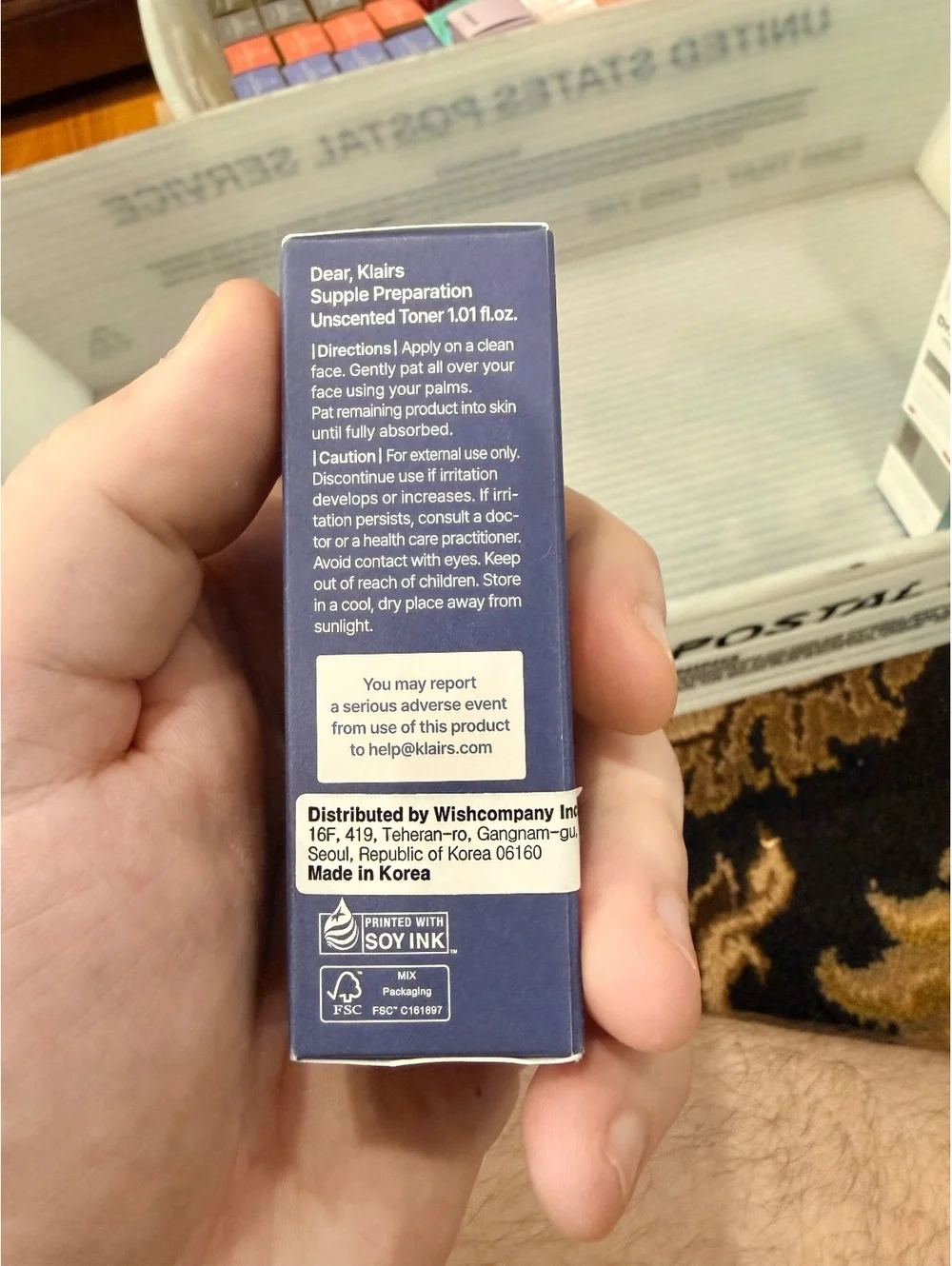 Klairs Supple Preparation Unscented Toner 30mL